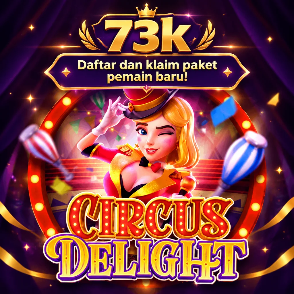 73k · Circus Delight · Tampilan permainan