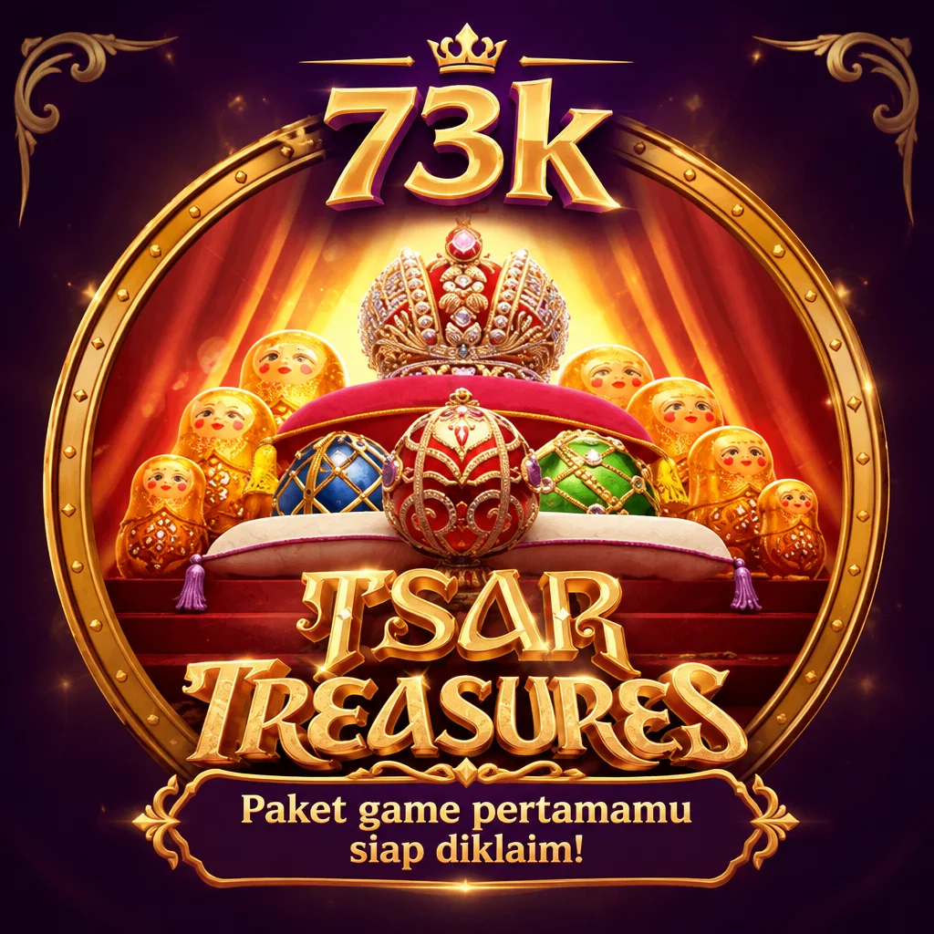 73k · Tsar Treasures · Tampilan permainan